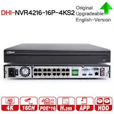 [DHI-NVR4216-16P-4KS3] DAHUA 16-PoE Channel 1U 2HDDs Network Video Recorder