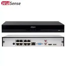 [DHI-NVR2108HS-8P-12] DAHUA 8 POE Channel Compact 1U 1HDD WizSense Network Video Recorder