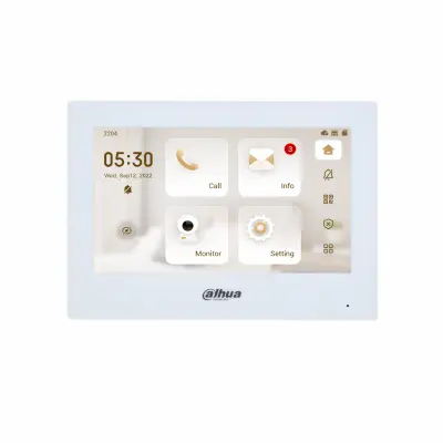 [DHI-VTH2621G-WP] DAHUA 7" Monitor Indoor IP & Wi-Fi 