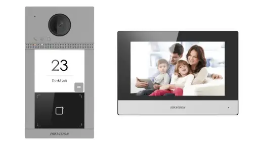 [DS-KIS604-P(C)] HIKVISION IP video intercom kit