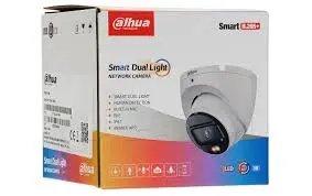 [DH-IPC-HDW1839T-A-IL] DAHUA 8MP Built in Mic. Smart Dual Light Fixed-focal Eyeball Network Dome Camera